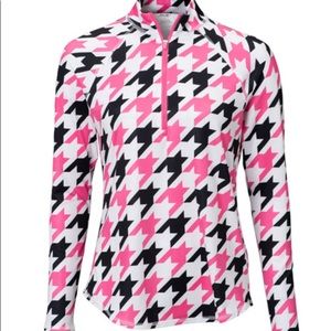Jofit Women’s Printed UV Golf Pullover - Size M